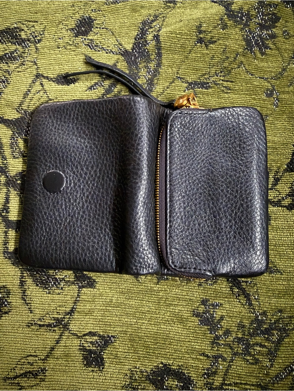 HOBO black leather wallet - Picture 4 of 5